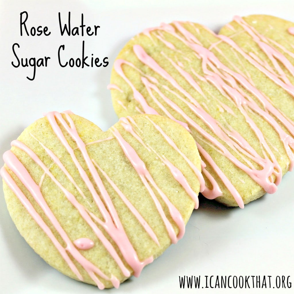 Rose Water Sugar Cookies