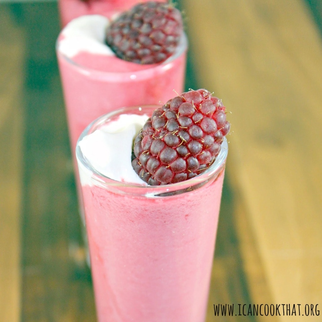 Chilled Raspberry Shooters