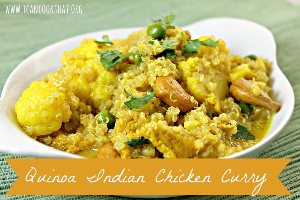 Quinoa Indian Chicken Curry