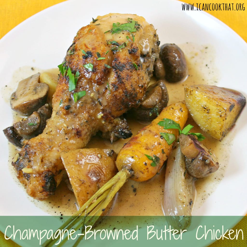 Champagne-Browned Butter Chicken