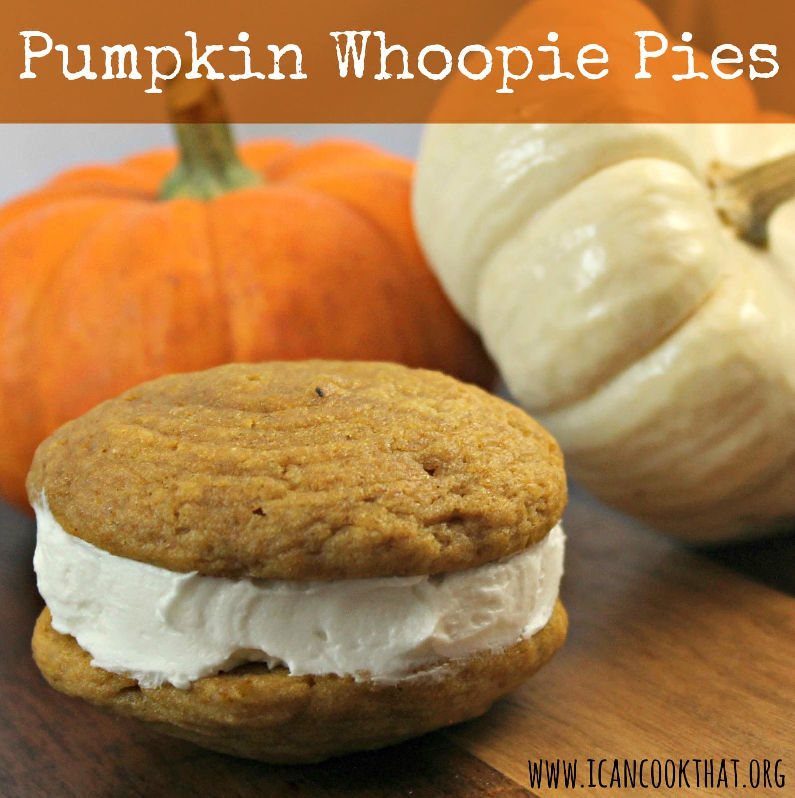 Pumpkin Whoopie Pies