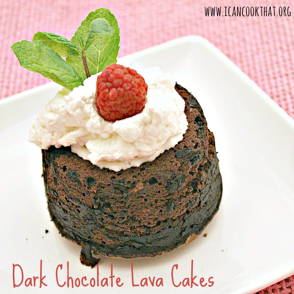 Dark Chocolate Lava Cakes