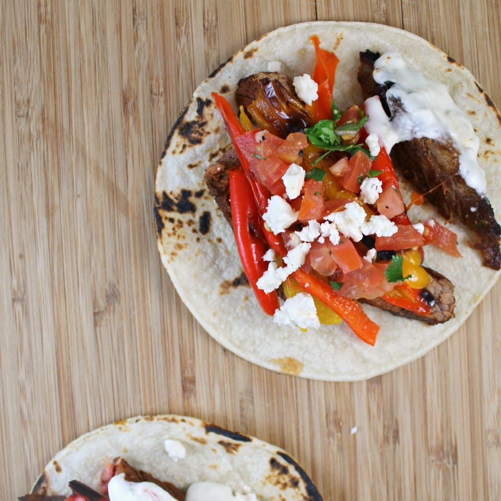 Steak Tacos with Lime Mayo