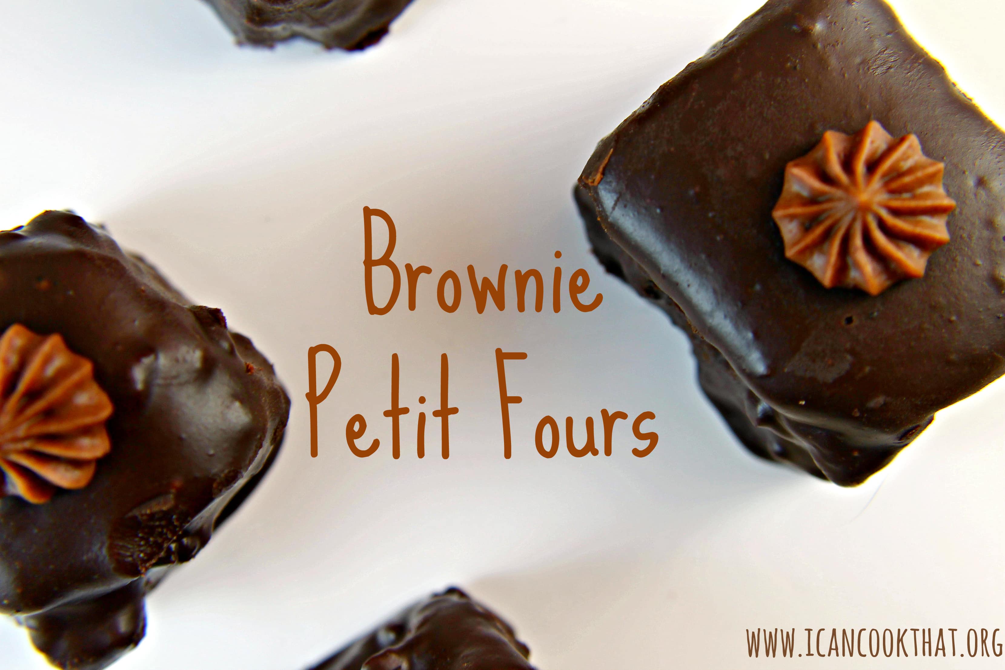 Brownie Petit Fours