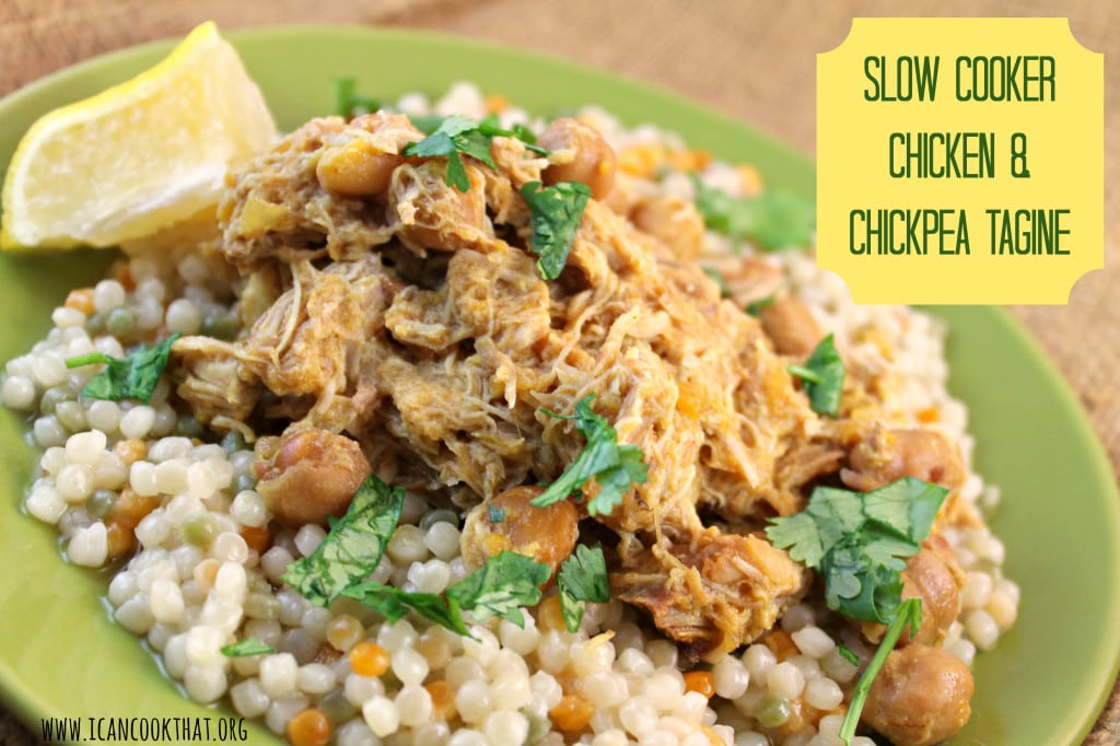 Slow Cooker Chicken Chickpea Tagine Recipe I Can Cook That