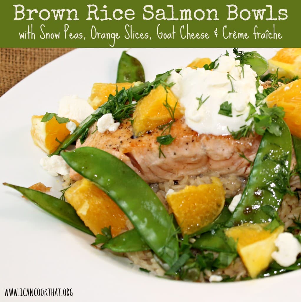 Brown Rice Salmon Bowls