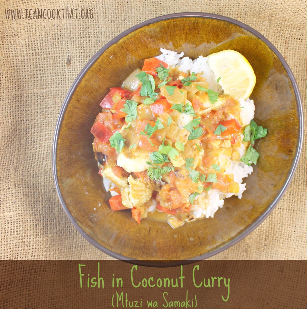 Fish in Coconut Curry (Mtuzi wa Samaki) I Can Cook That