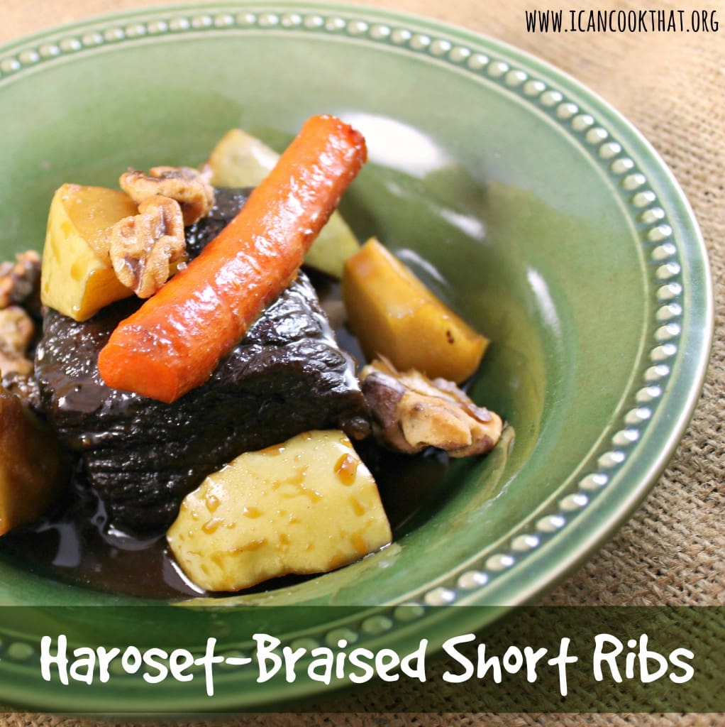 Haroset-Braised Short Ribs