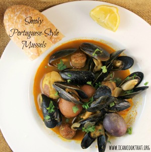 Smoky Portuguese-Style Mussels