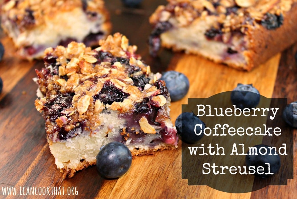 Blueberry Coffeecake with Almond Streusel