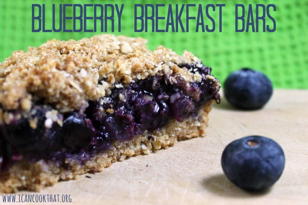 Blueberry Breakfast Bars
