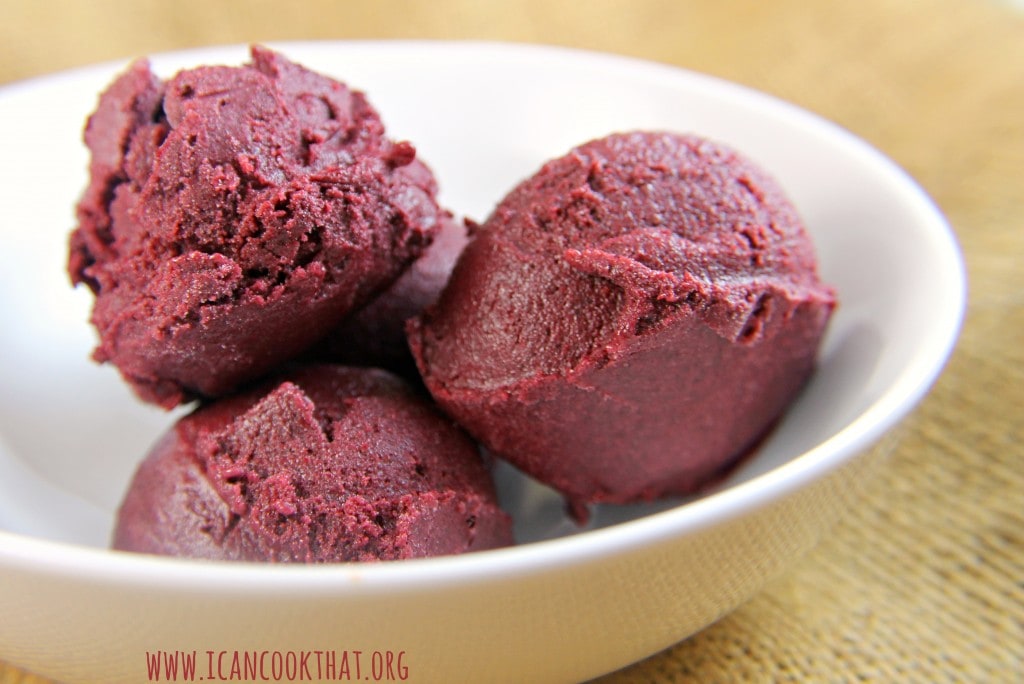 BlackberryBlack Tea Coconut Ice Cream Recipe I Can Cook That