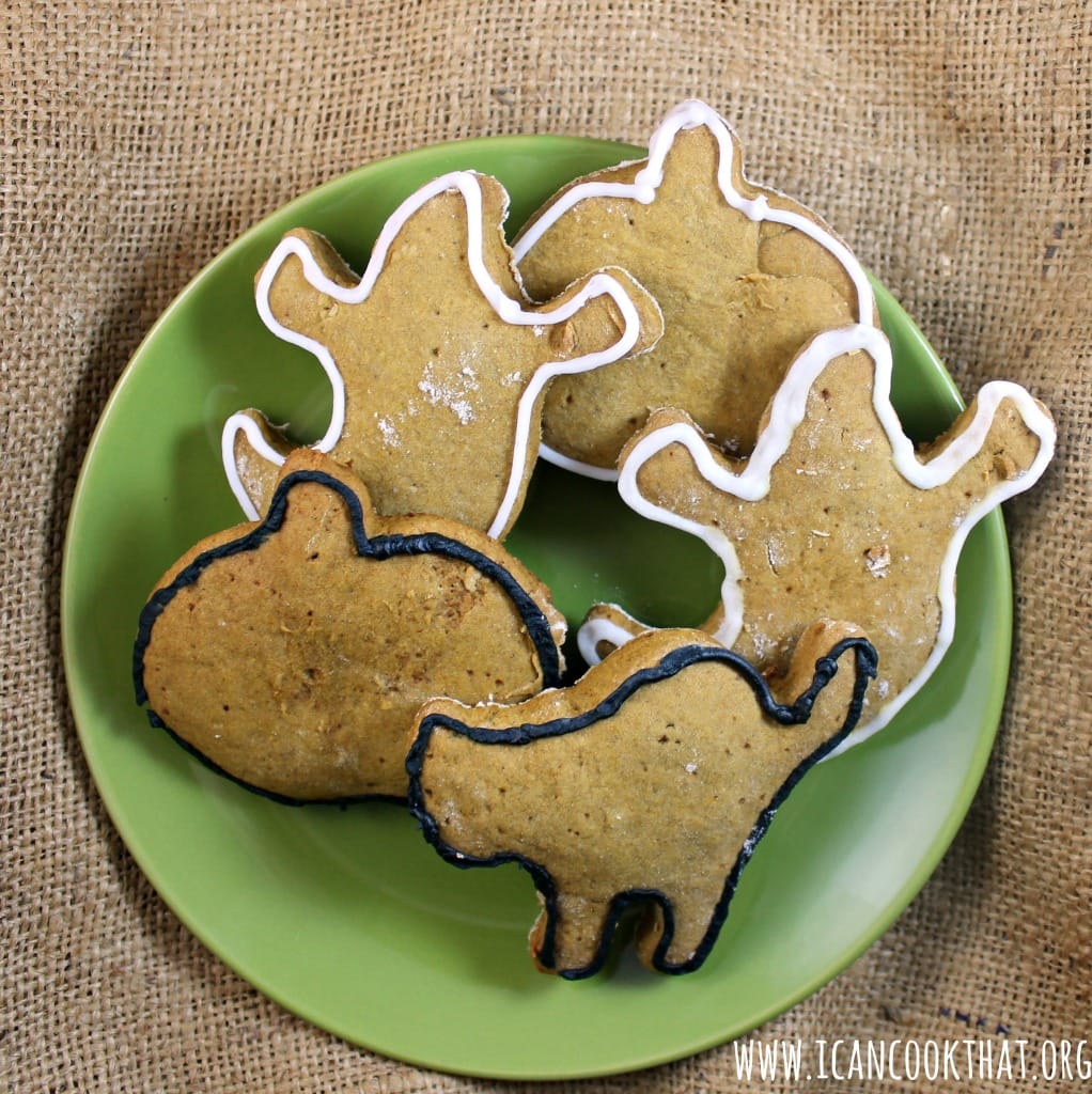 Pumpkin Gingerbread Cookies