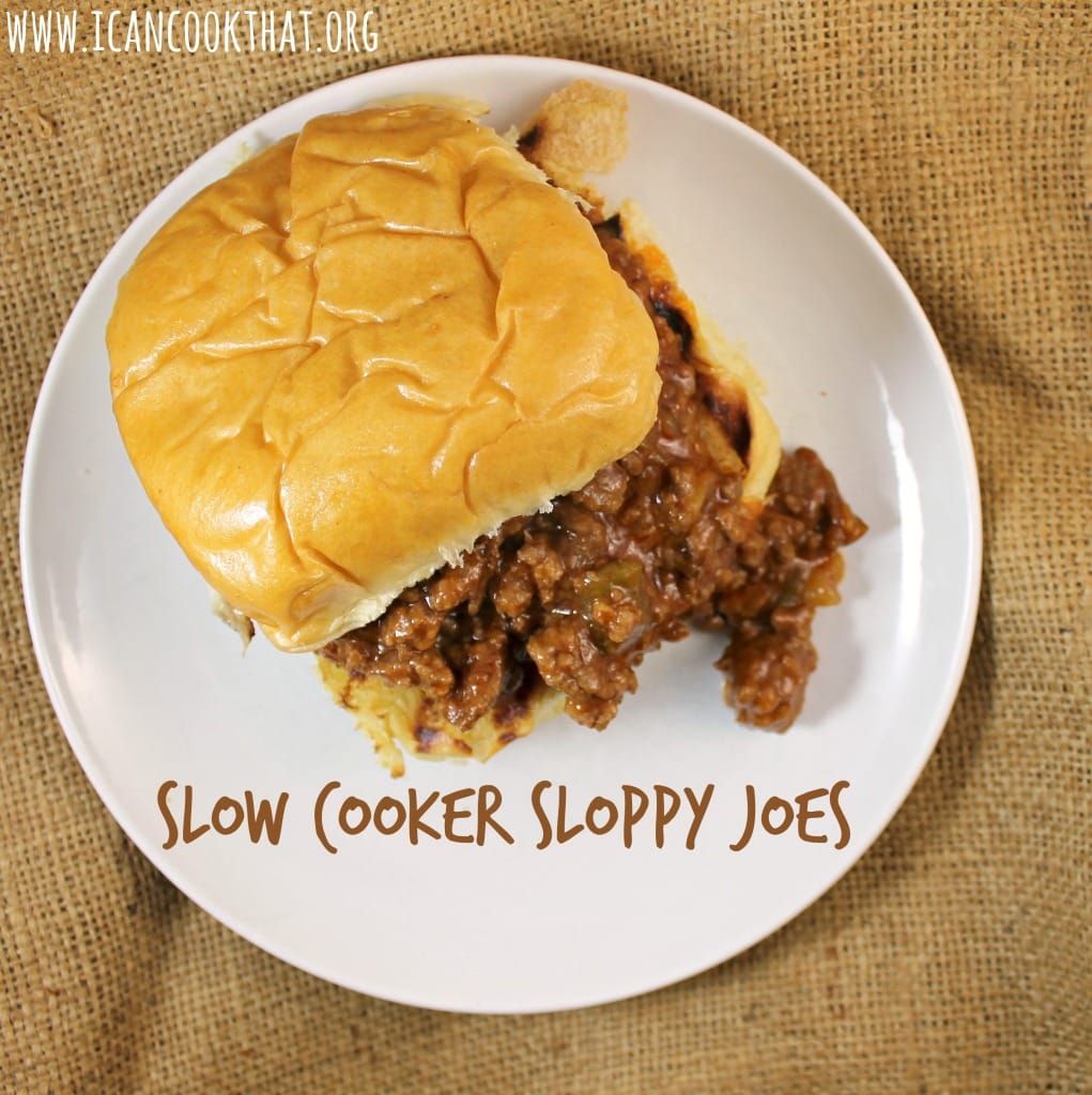 Slow Cooker Sloppy Joes