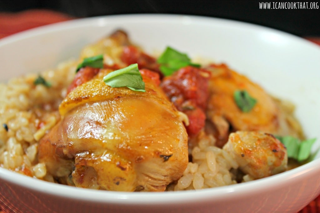 Slow Cooker Saucy Chicken over Rice