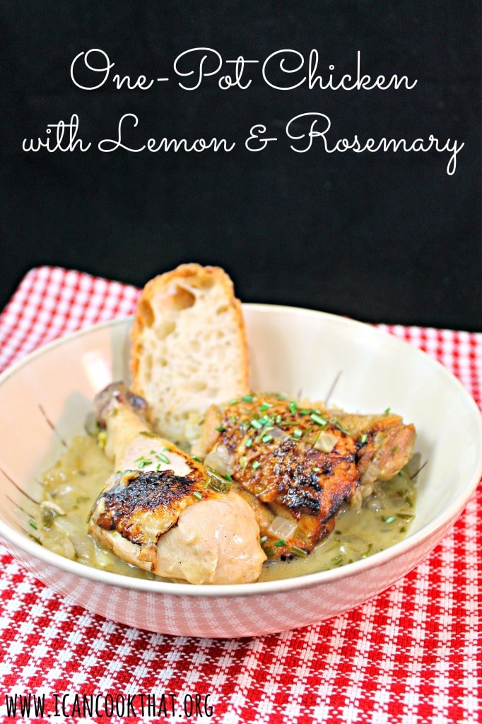 One-Pot Chicken with Lemon & Rosemary