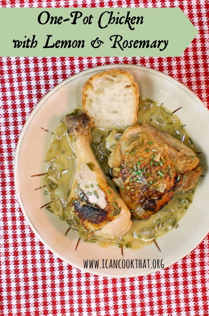 One-Pot Chicken with Lemon & Rosemary