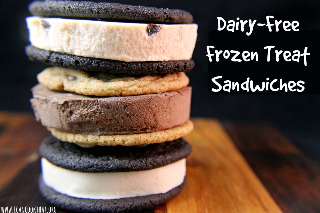 Dairy-Free Frozen Treat Sandwiches #DairyFree4All
