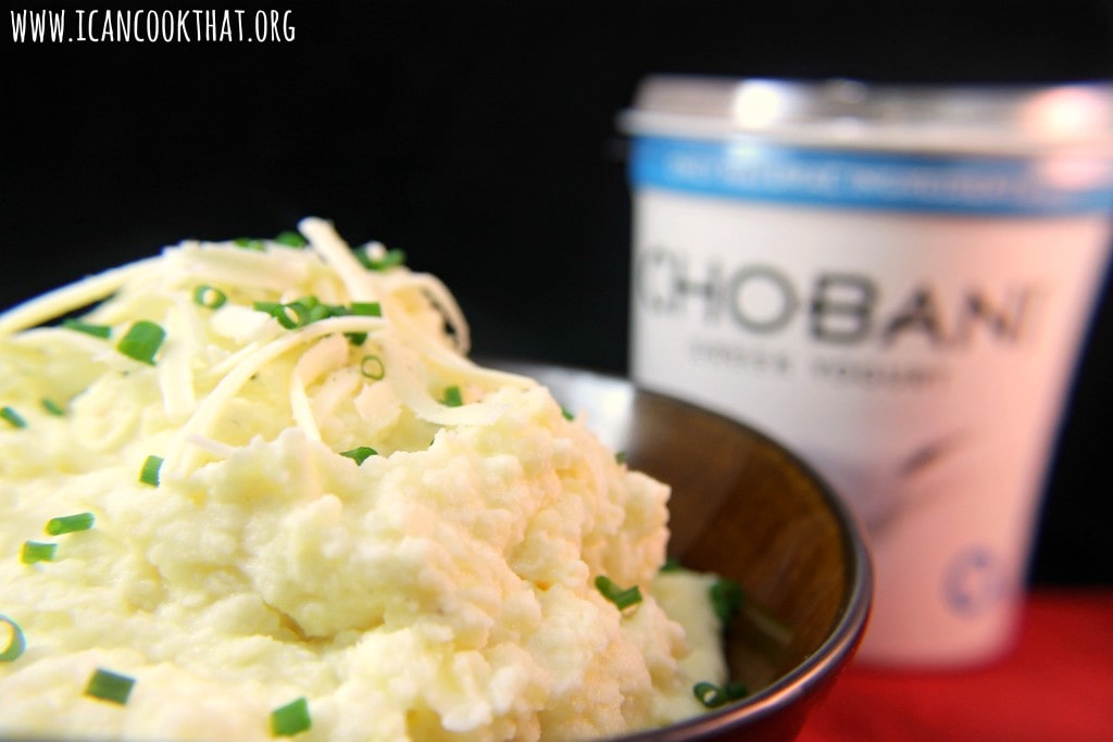 Creamy Mashed Potatoes #HolidayWithChobani
