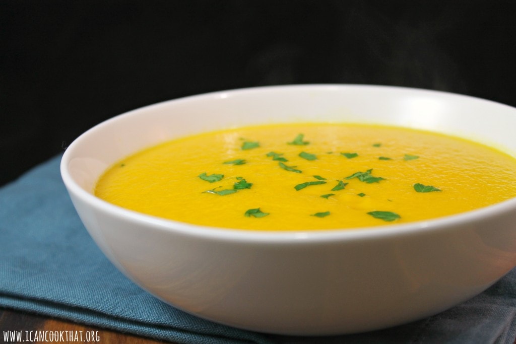 Carrot Ginger Soup Recipe I Can Cook That