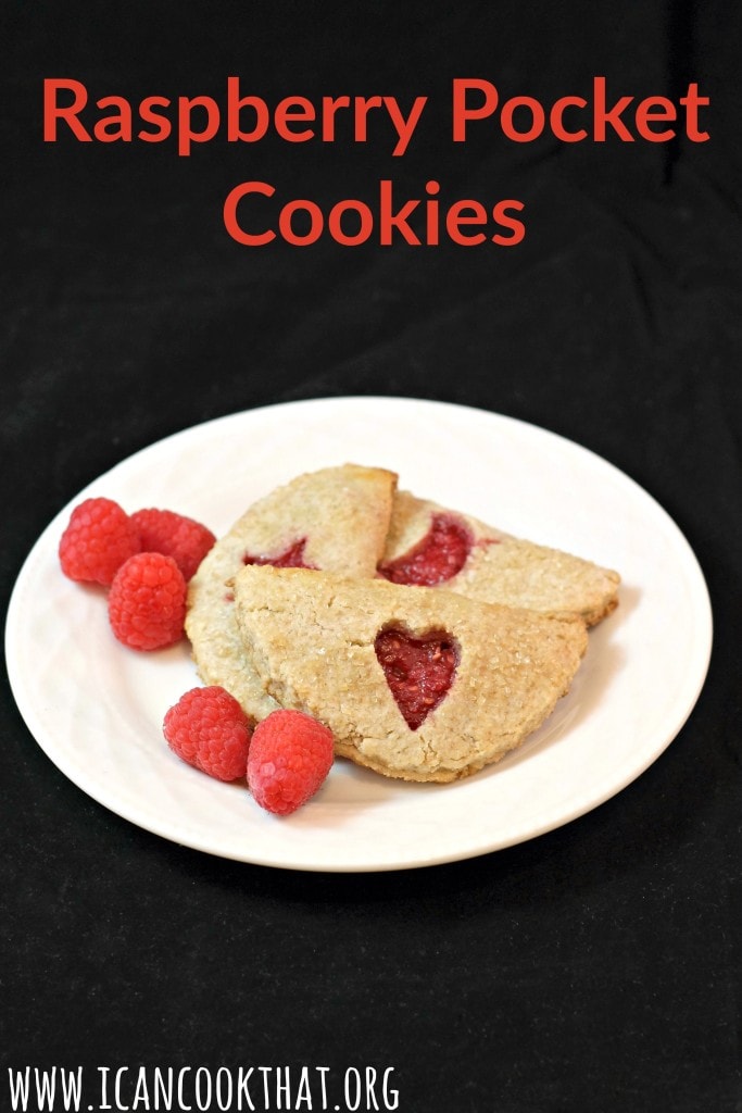Raspberry Pocket Cookies