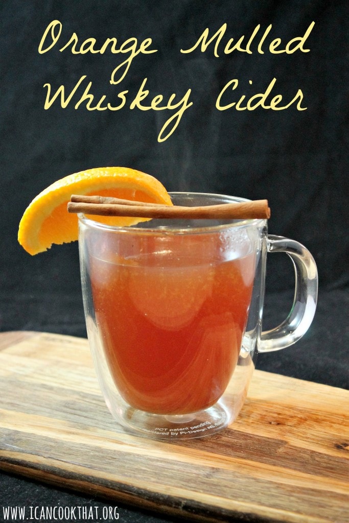 Orange Mulled Whiskey Cider