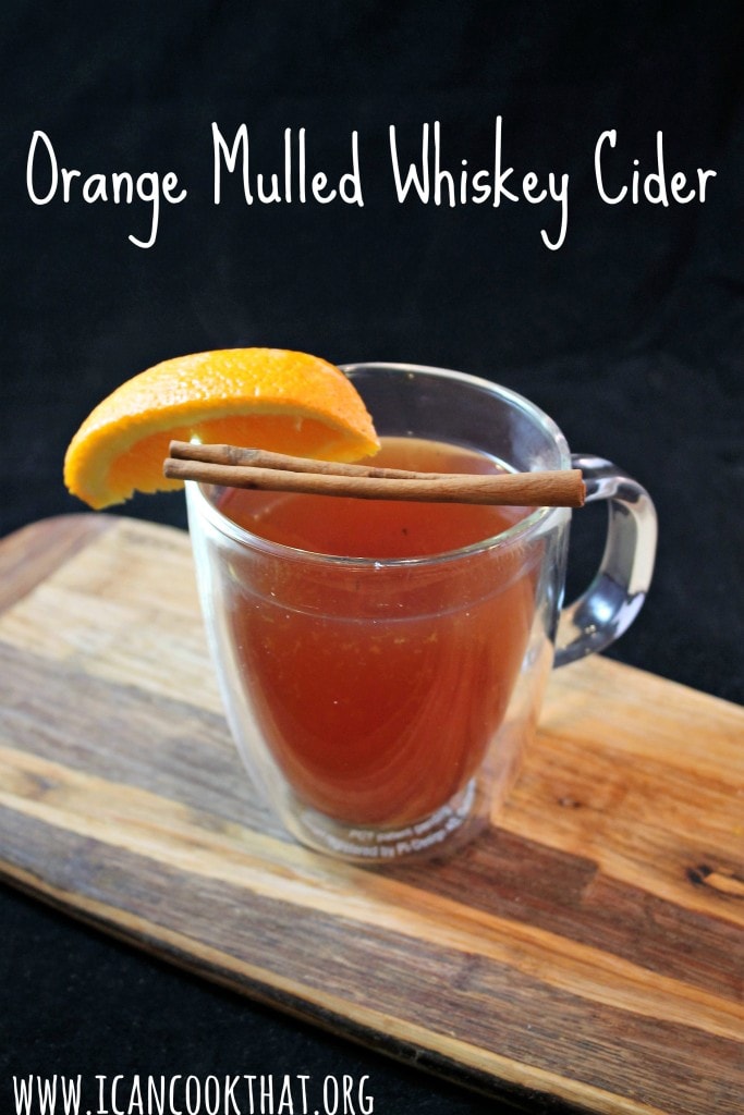 Orange Mulled Whiskey Cider