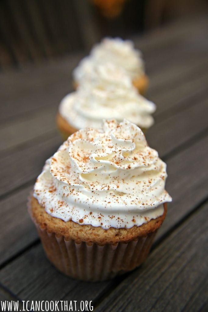 Eggnog Cupcakes #ShareTheJoy