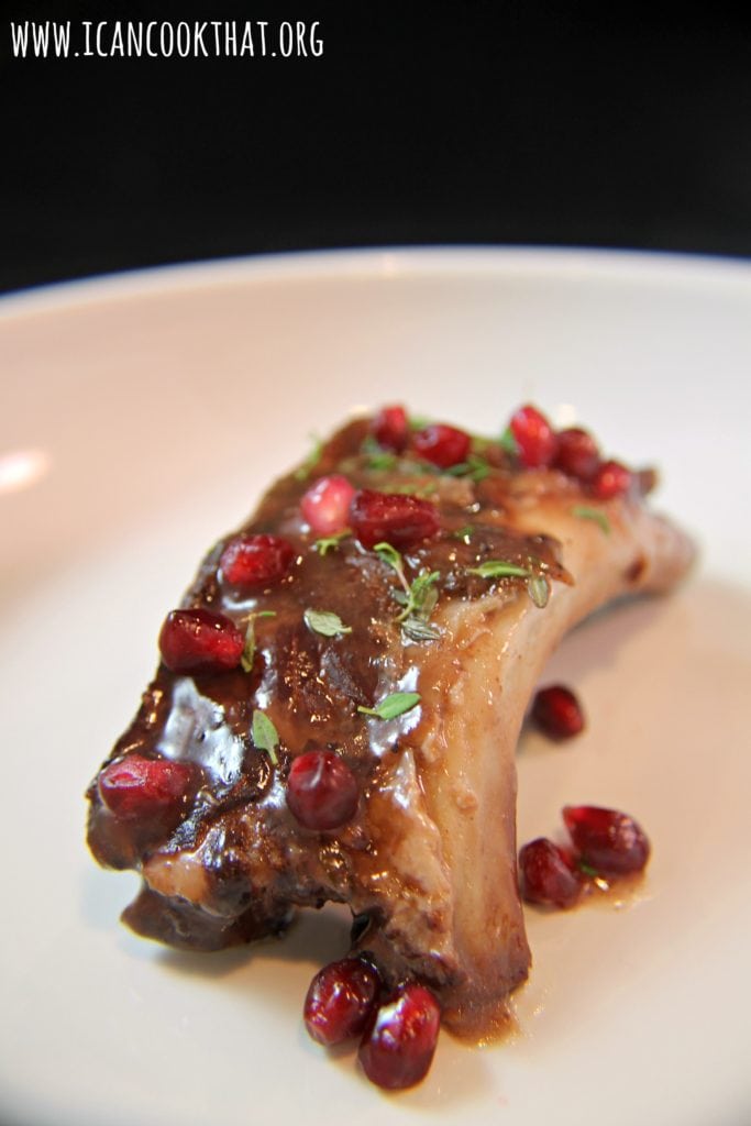 Slow Cooker Pomegranate Baby Back Ribs