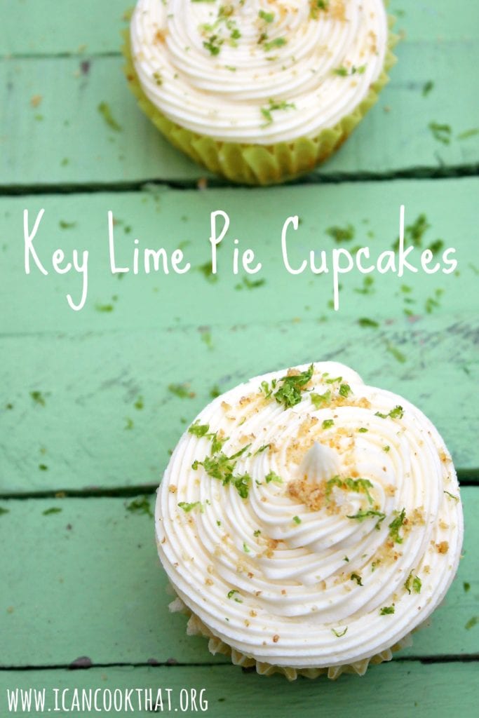 Key Lime Pie Cupcakes #FlKeysCookOff