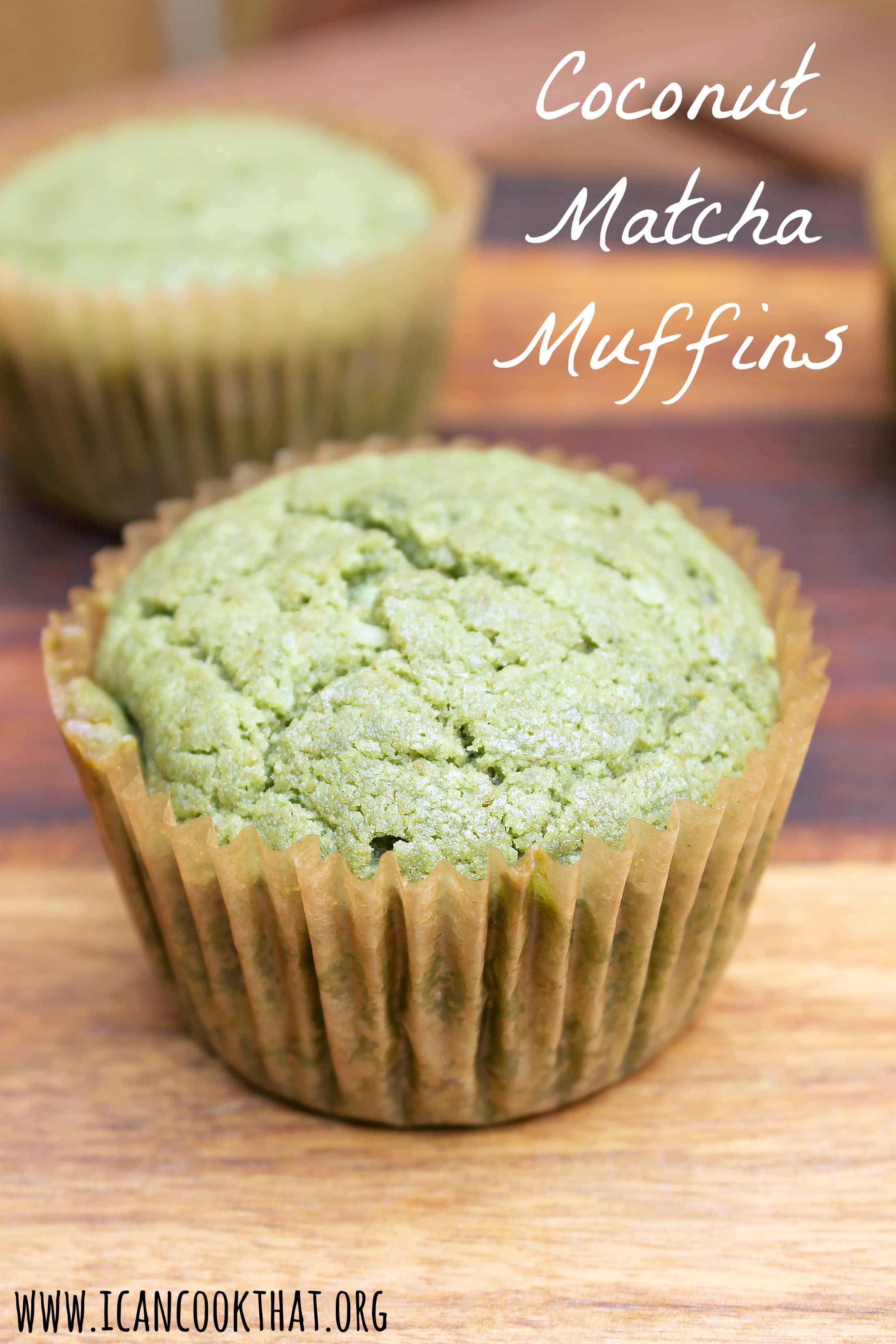 Coconut Matcha Muffins Recipe I Can Cook That