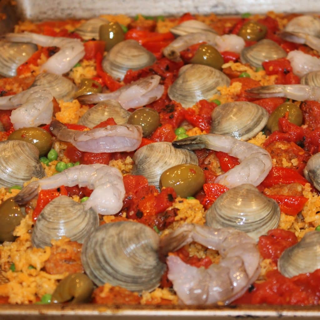 Sheet Pan Paella Recipe I Can Cook That
