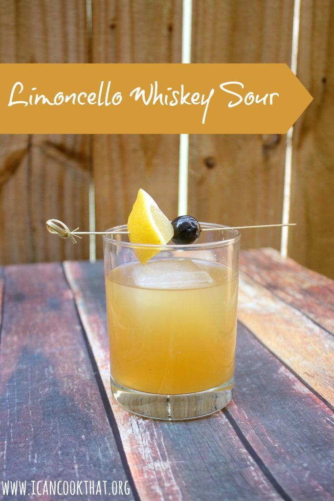 Limoncello Whiskey Sour