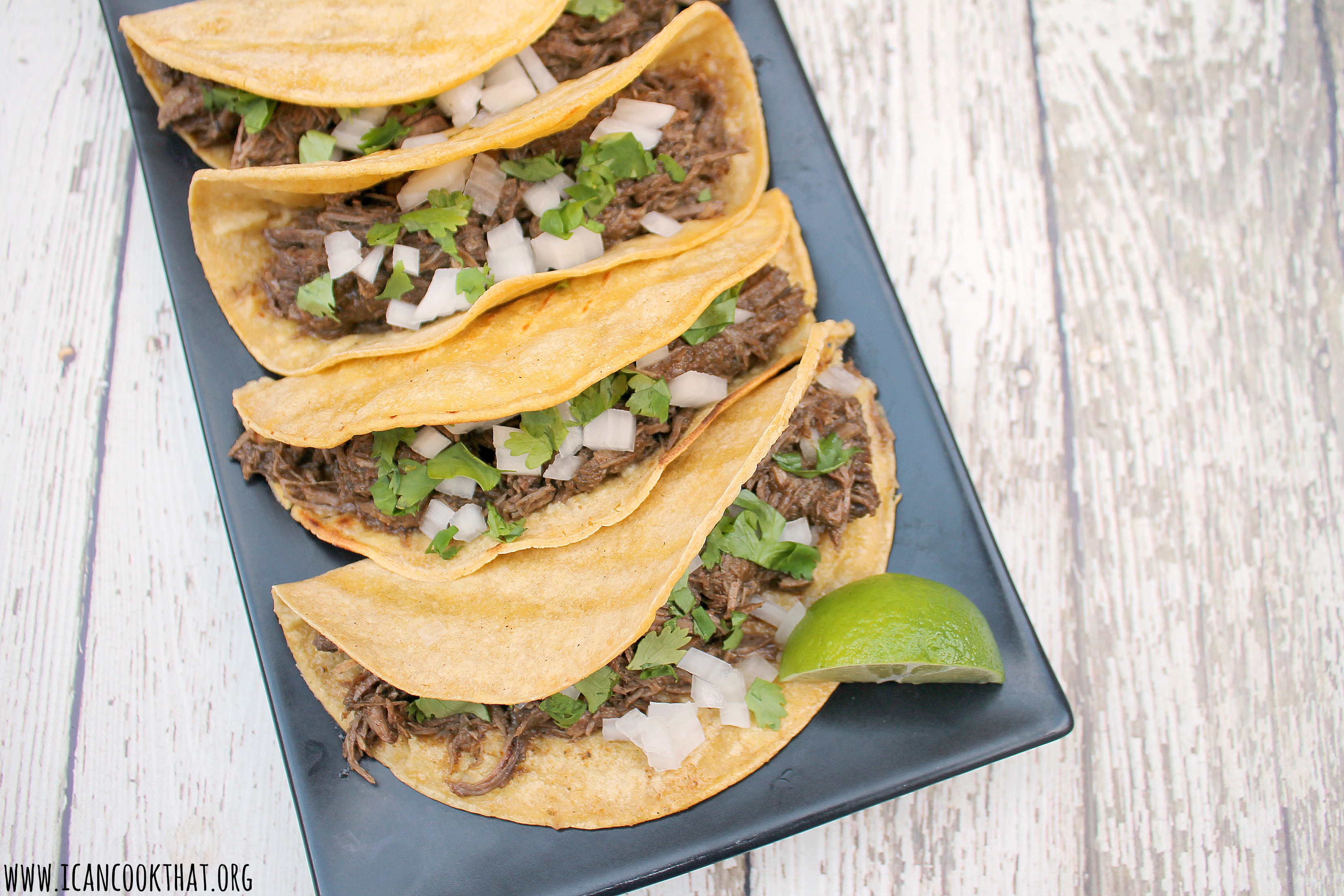 Pressure Cooker Barbacoa Beef Tacos Recipe | I Can Cook That