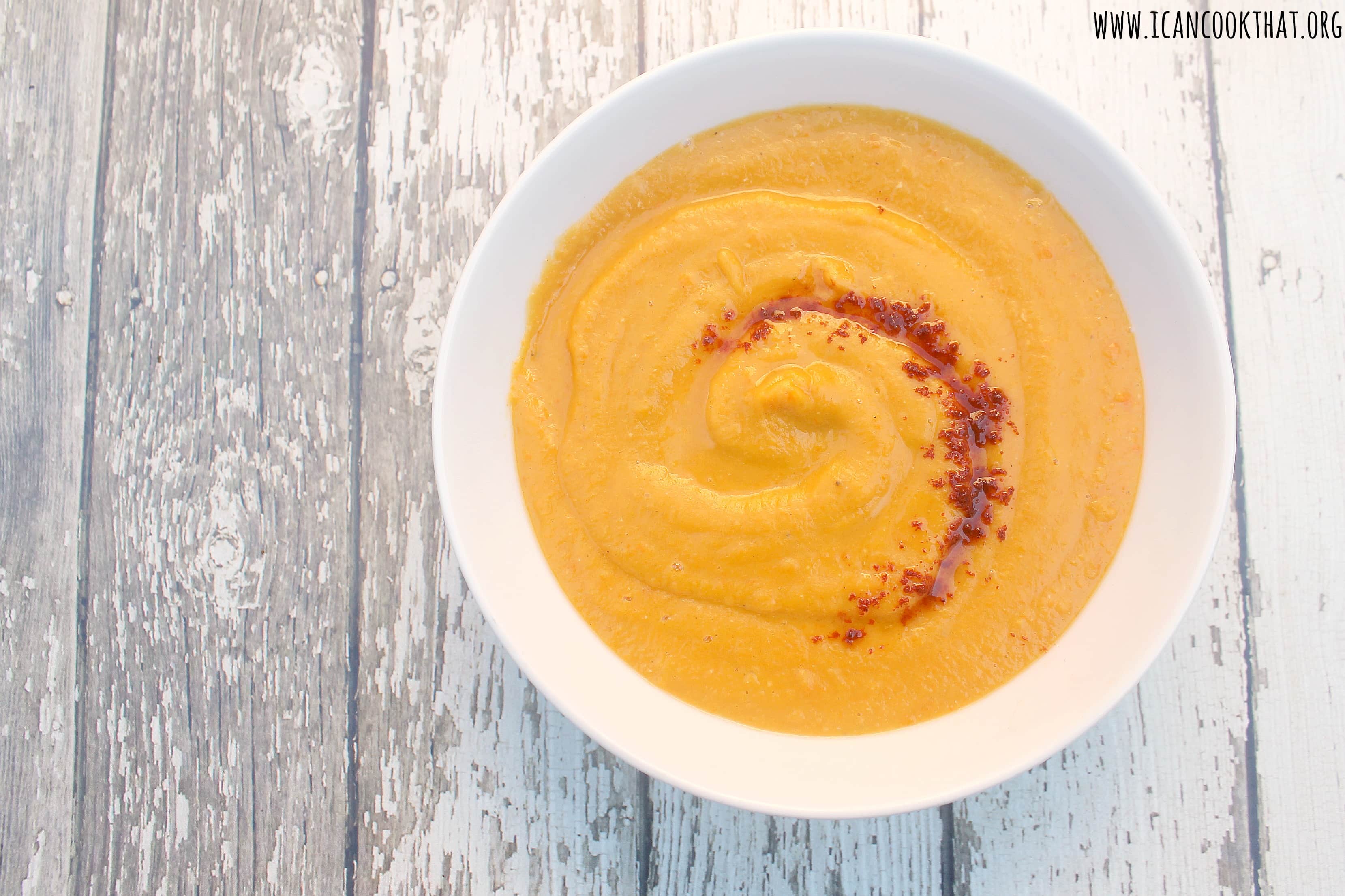 Red Lentil and Butternut Squash Soup