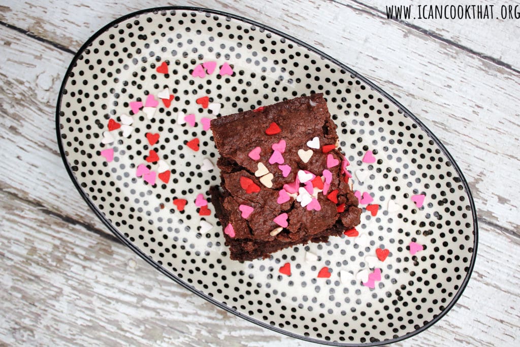 Valentine’s Day Almond Flour Brownies
